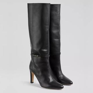 Knee high leather boots from LK Bennett 