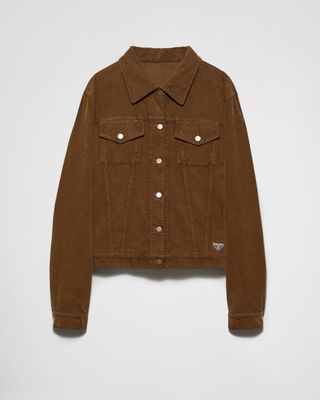 Prada, Corduroy Blouson Jacket