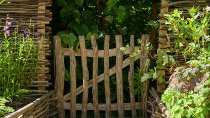 wooden gate at Red House Bexley Heath