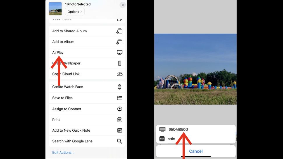 How to view photos from an iPhone on a smart TV using AirPlay TechRadar