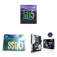 Intel Core i5-9600K | Intel SSD 660p 1TB | Asus Prime Z390-A | $527 $423 at Amazon