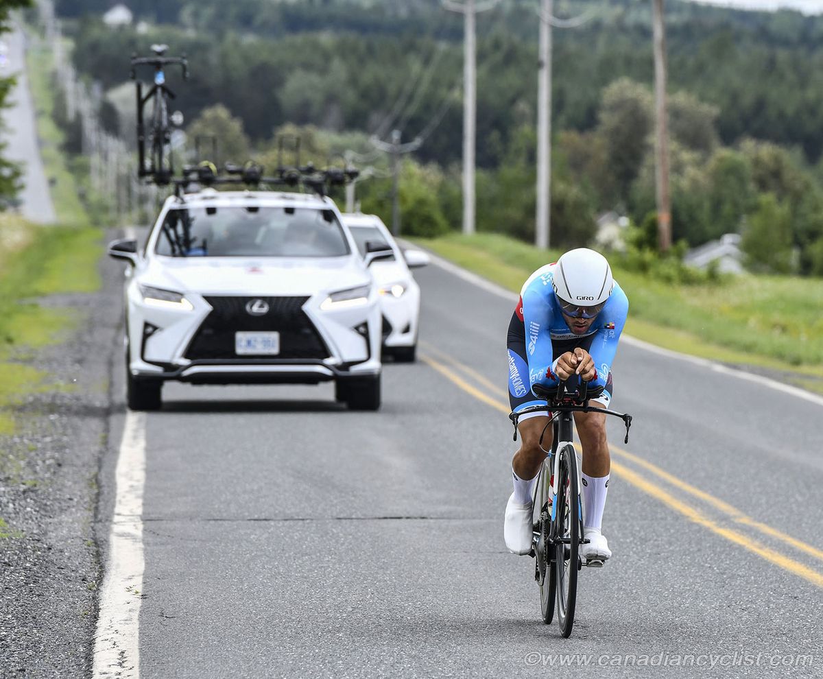James Piccoli (Team Canada) drps from 2nd to 5th in the overall at Tour de Beauce