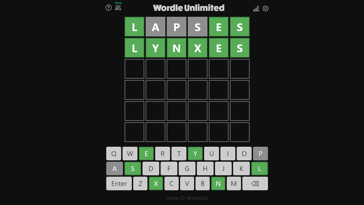 Wordle Limitless é exatamente o que parece – e muito não oficial
