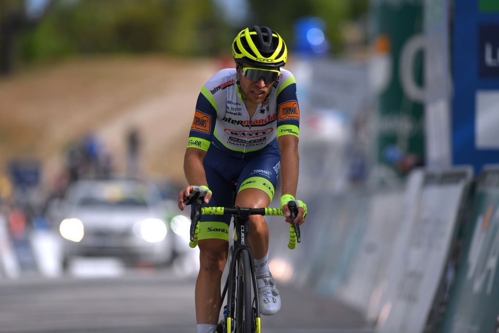 Maurits Lammertink at the Volta ao Algarve earlier this year