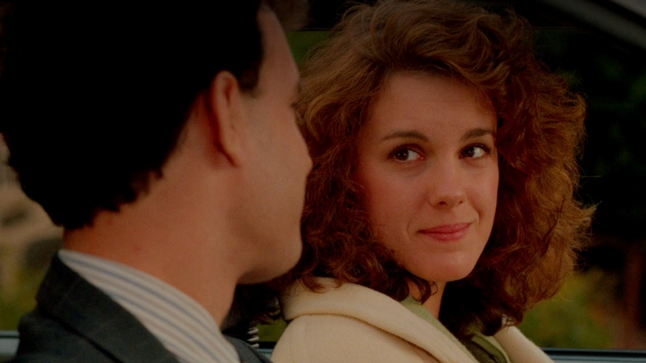 Tom Hanks and Elizabeth Perkins in Big