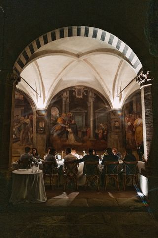 Brunello Cucinelli dinner at Pitti Uomo