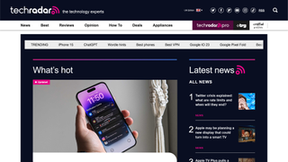 TechRadar Home Page