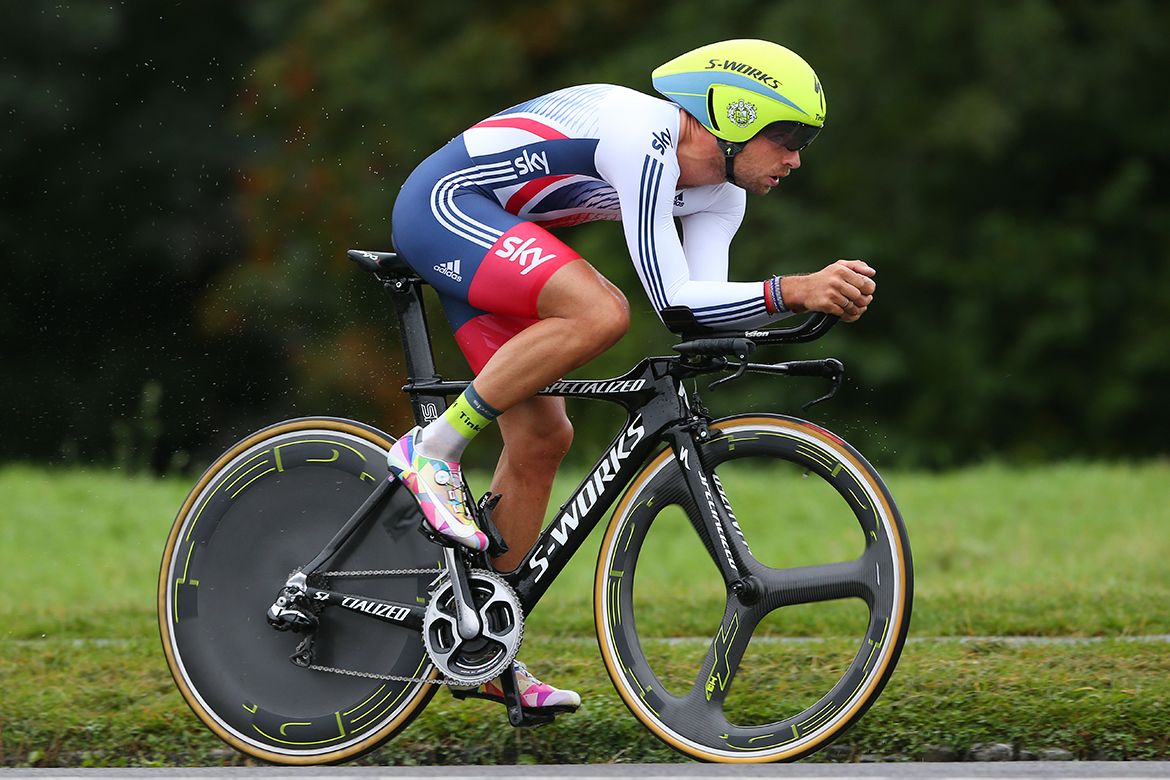 Adam Blythe in the time trial