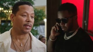 Quentin Spivey (Terrence Howard) talks to Shelby in The Best Man: The Final Chapters, while Diddy speaks in the "Gotta Move On" music video