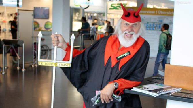 The devil of the Tour de France himself, Didi Senft
