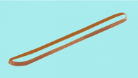   Longest flight of a rubber band