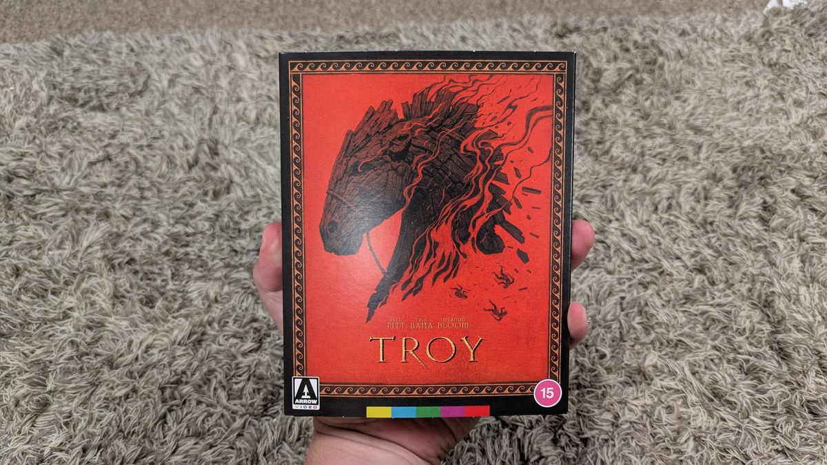 Troy 4K Blu-ray case