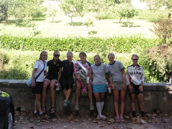 Team Director, Liza Rachetto and the gang