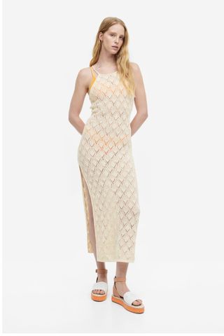 H&M Crochet-Look Beach Dress