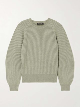 Ribbed Cashmere Sweater