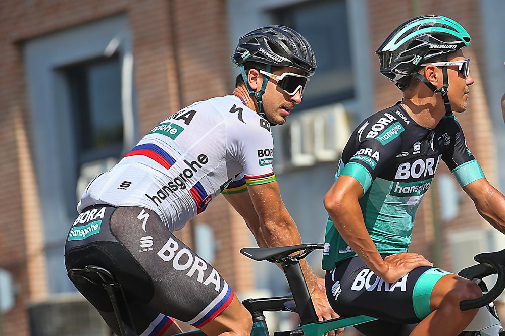 Peter Sagan (Bora - Hansgrohe) gets ready to ride in Argentina
