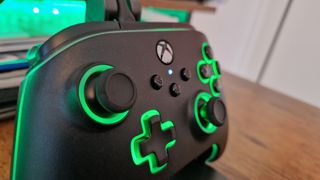 PowerA Advantage Controller face from the side