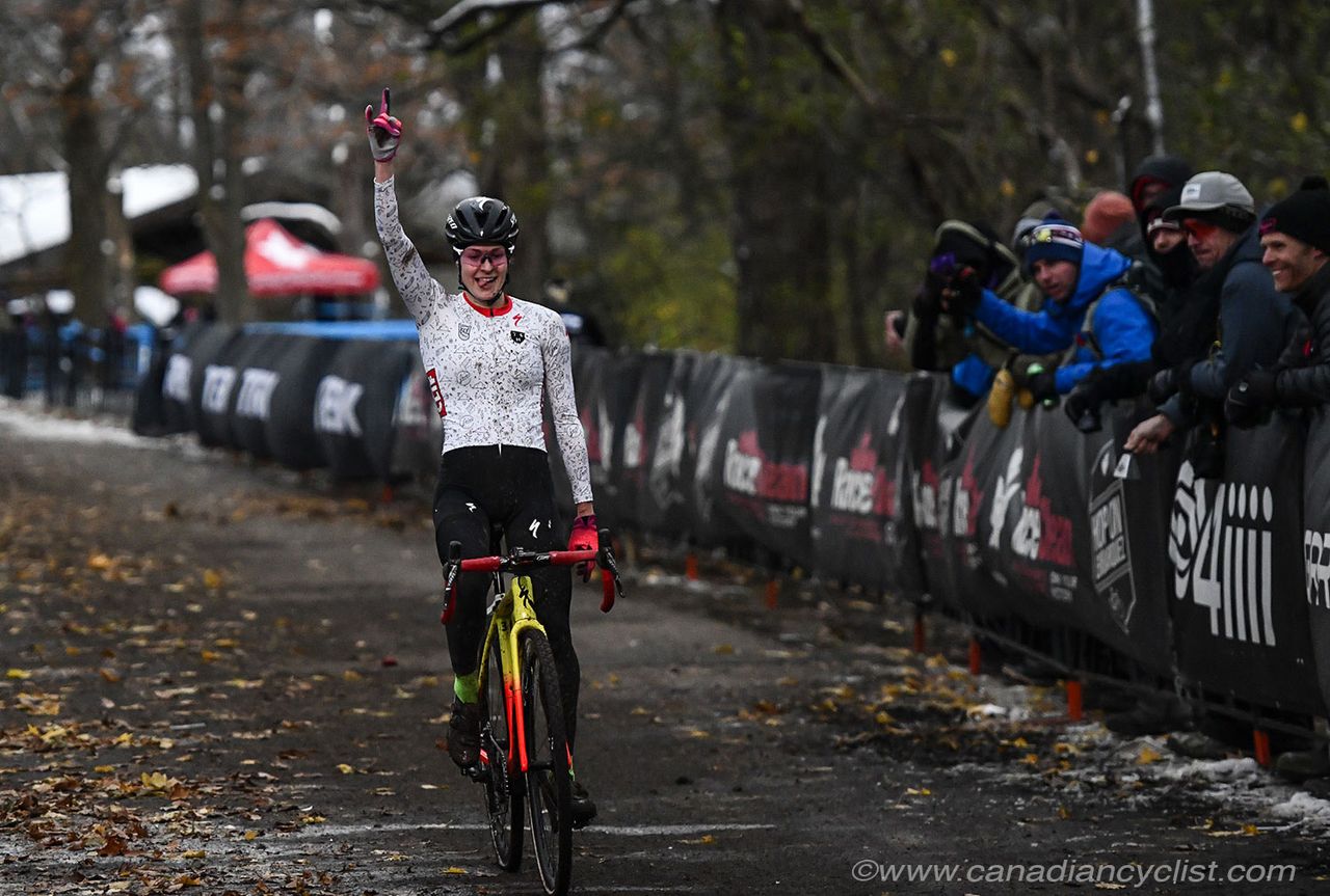 Maghalie Rochette (CX Fever pb Specialized) wins