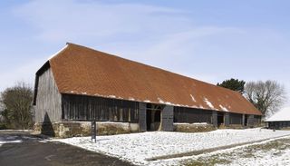 The Great Barn at Harmondsworth ©Will Pryce/Country Life Picture Library