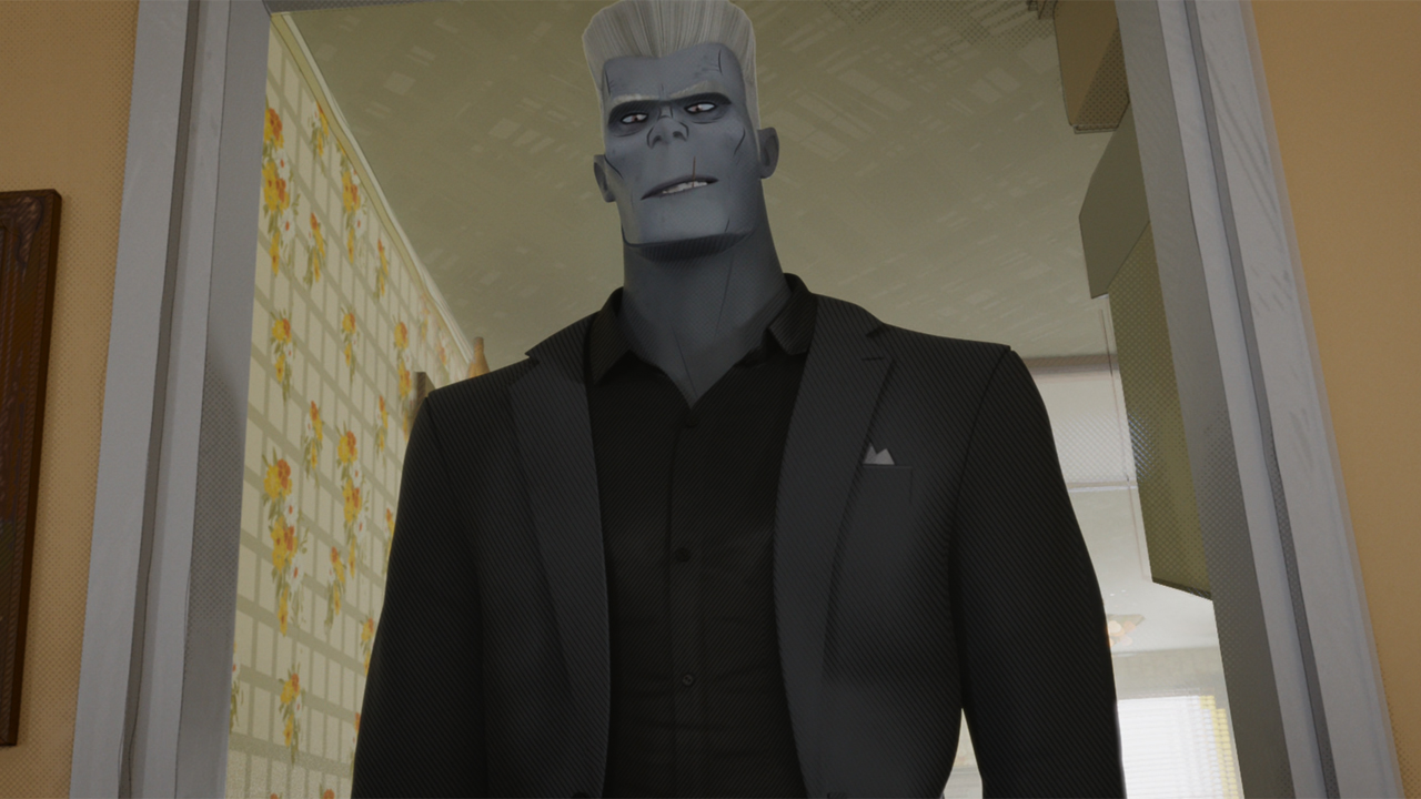 Tombstone in Spider-Man: Into The Spider-Verse