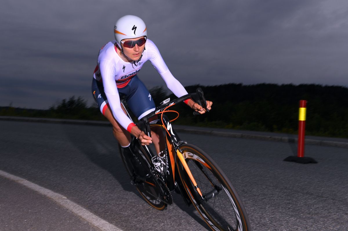 Polish champion Katarzyna Pawlowska (Boels Dolmans)