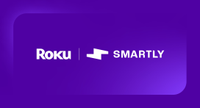 Roku and Smartly logos