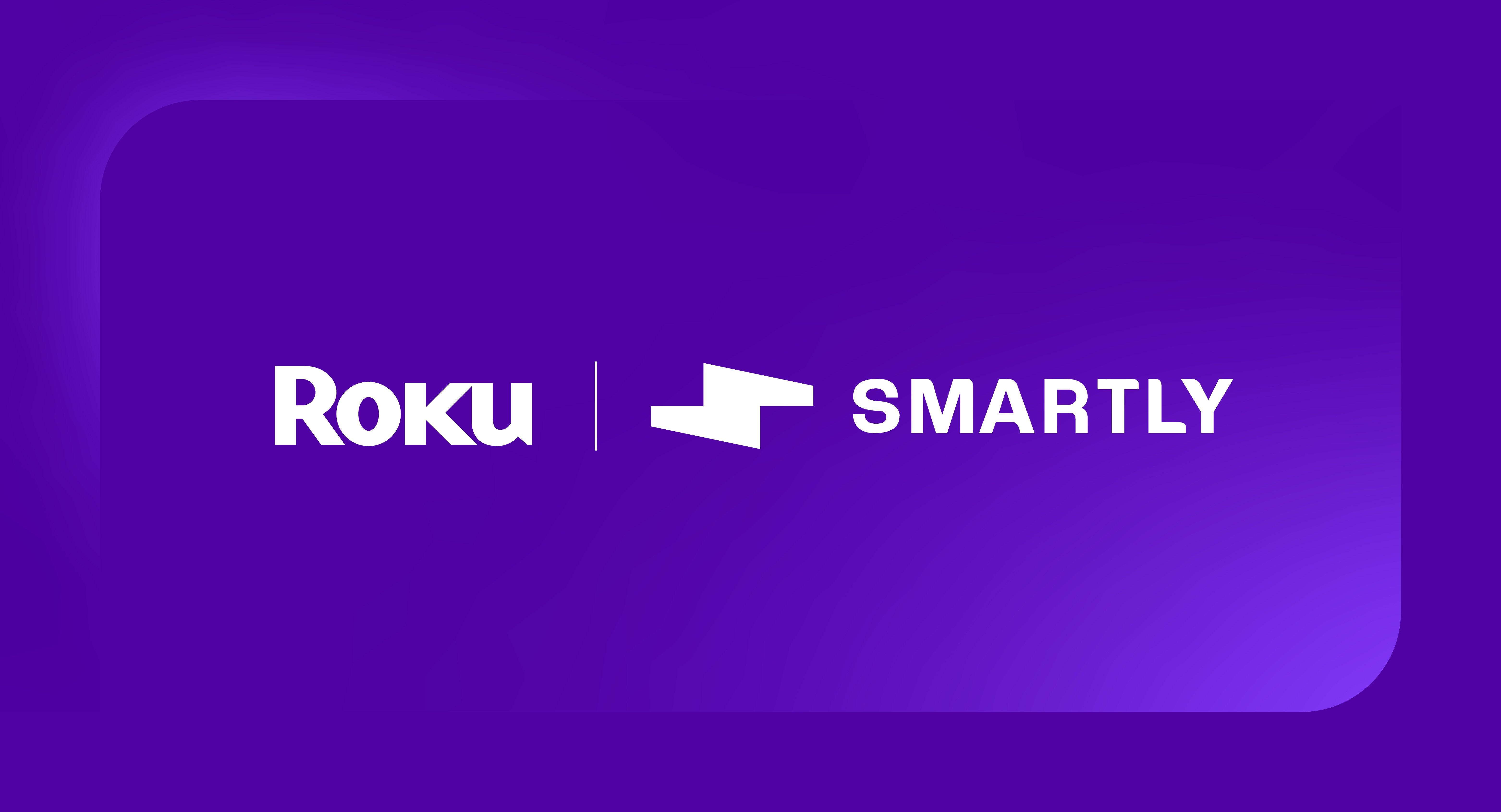 Roku and Smartly logos