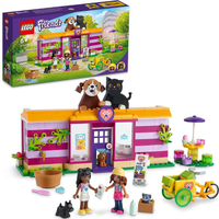 LEGO 41699 Friends Pet Adoption Café, Animal Rescue Toys Playset|&nbsp;was&nbsp;£24.99