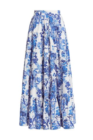 Cara Cara Nathali Floral Tiered Maxi Skirt