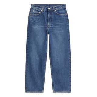 Arket Straight Cropped Non-Stretch Jeans