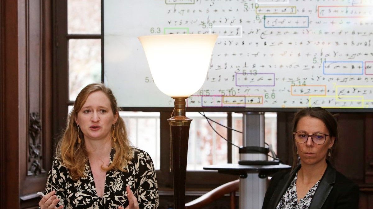 Researchers explain how they translated the complex symbols.