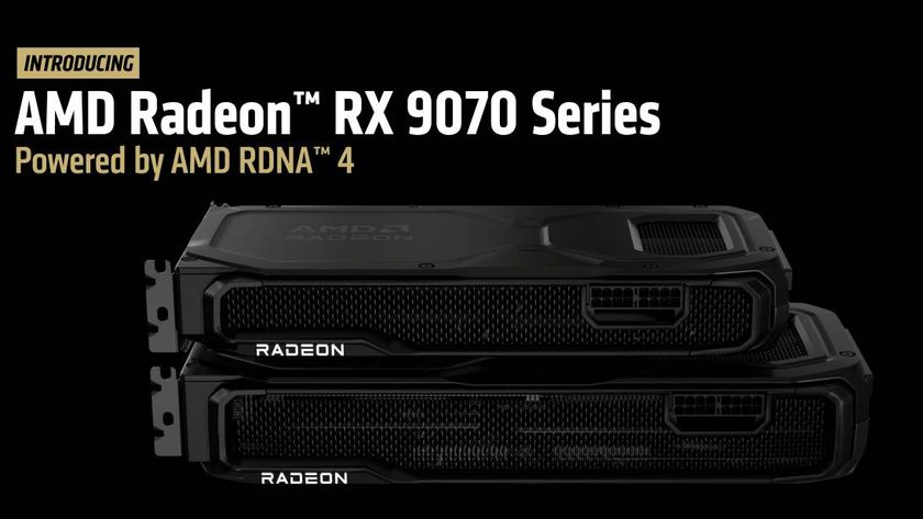 AMD Radeon RX 9070 XT and RX 9070 GPUs in slide image