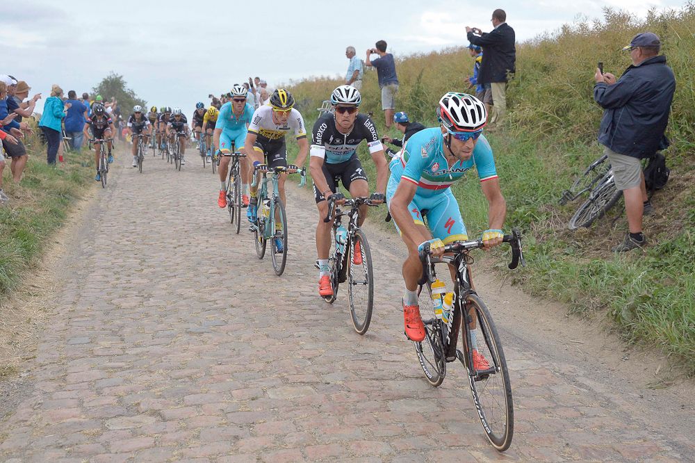 Vincenzo Nibali takes control.