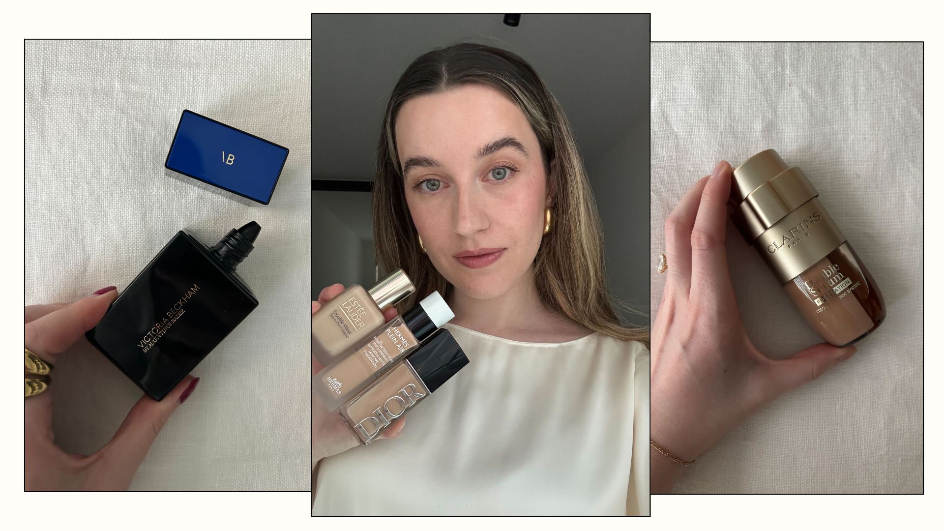 Deputy beauty editor Grace Lindsay testing new gen foundations