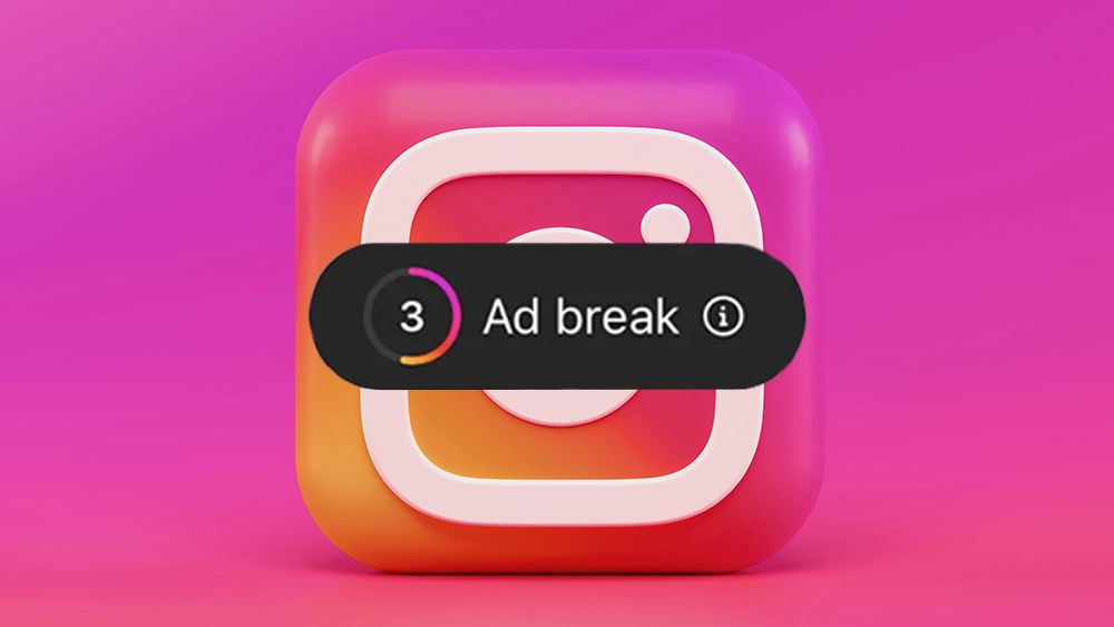 Instagram ad break