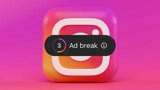 Instagram ad break