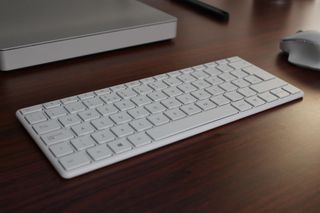 Microsoft Designer Compact Keyboard on table