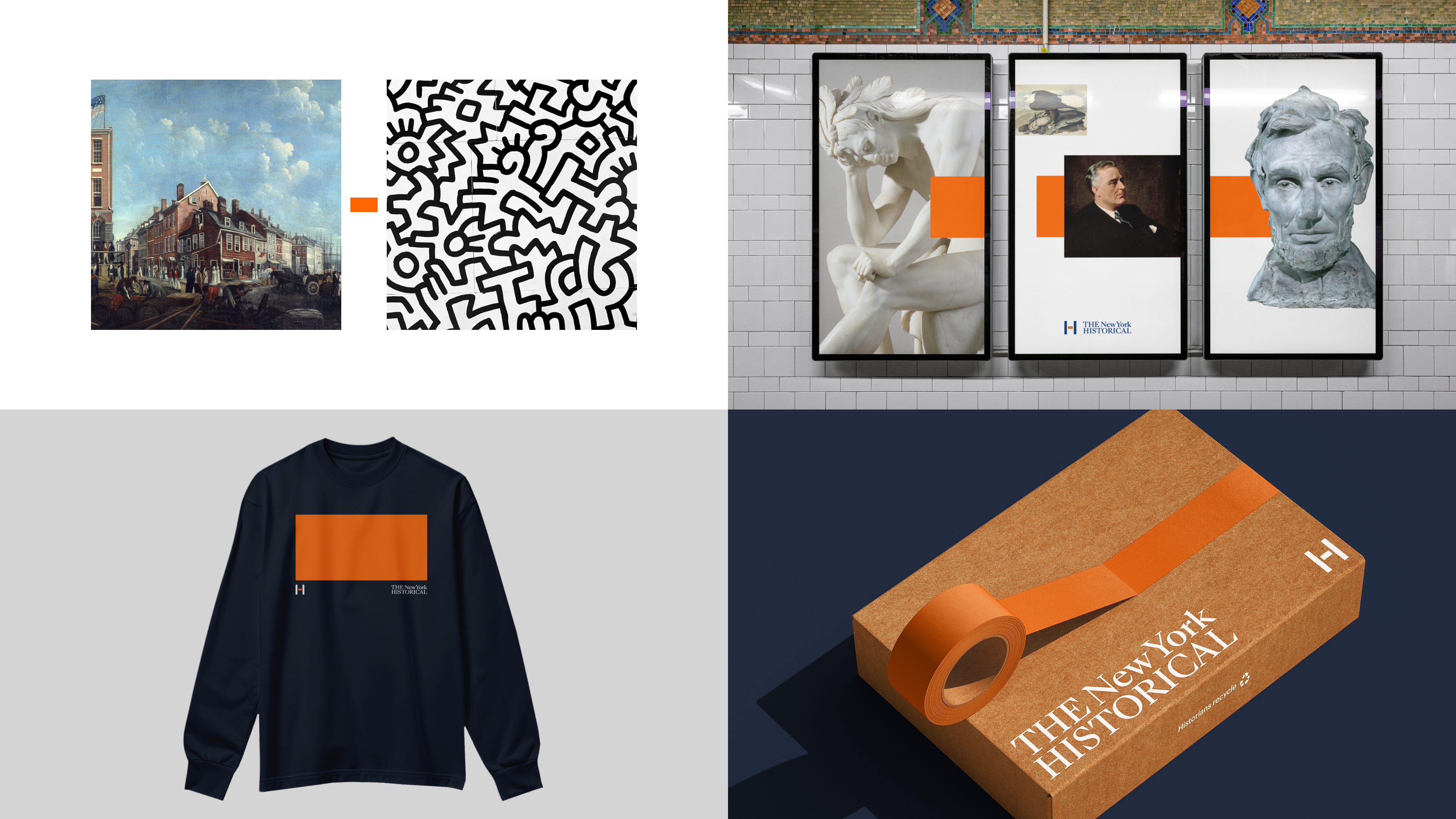 The New York Historical branding