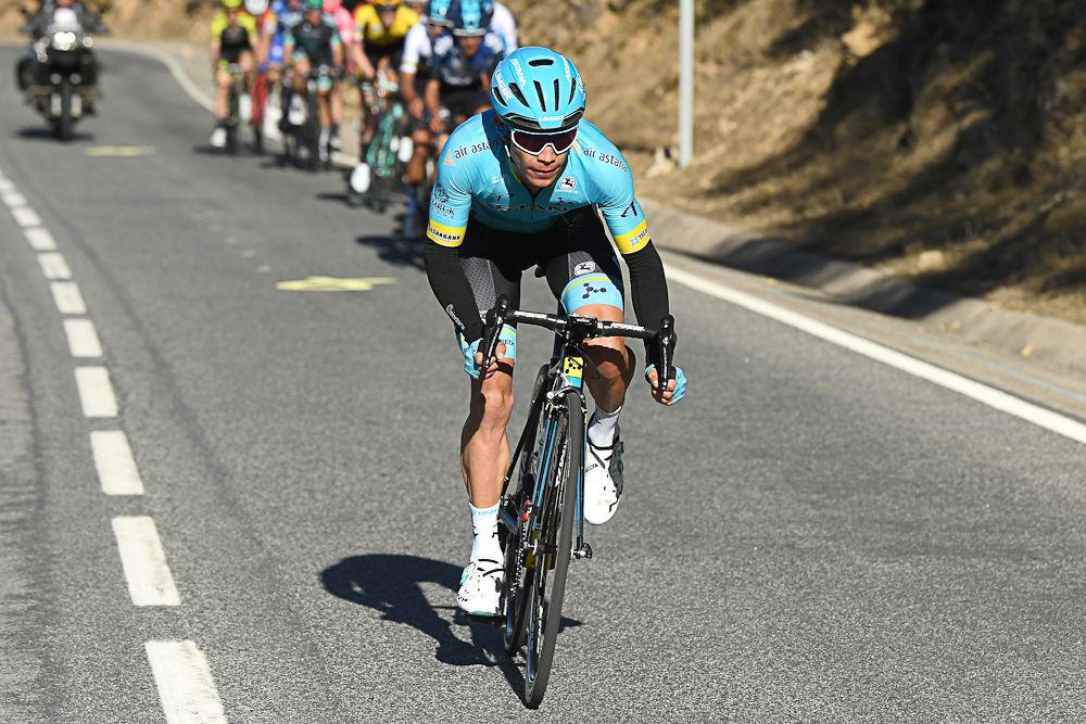 Miguel Angel Lopez attacks to win stage 4 at Volta a Catalunya