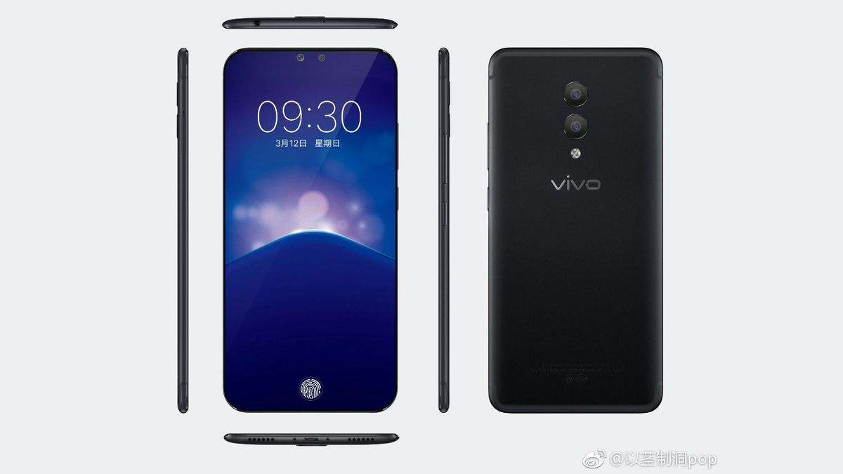 The leaked Vivo Xplay 7 in black &ndash; you can see dual cameras on the back (credit: Weibo)
