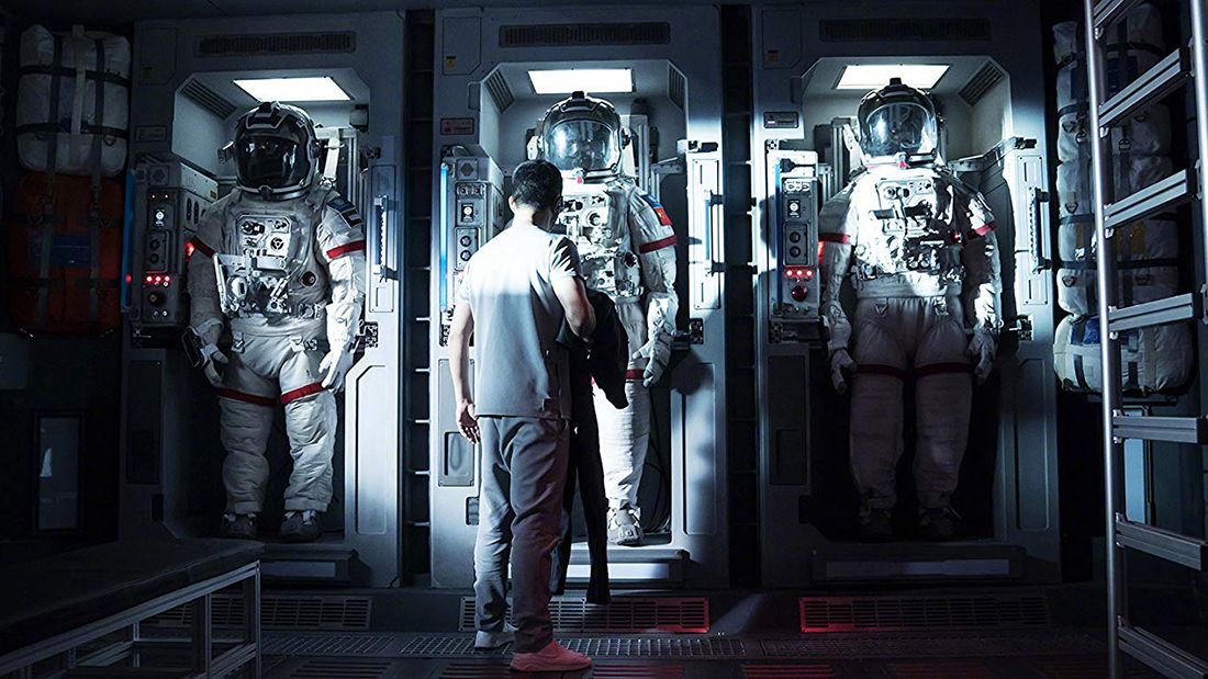 Chuxiao Qu in Liu Lang Di Qiu, or 'The Wandering Earth' (2019)