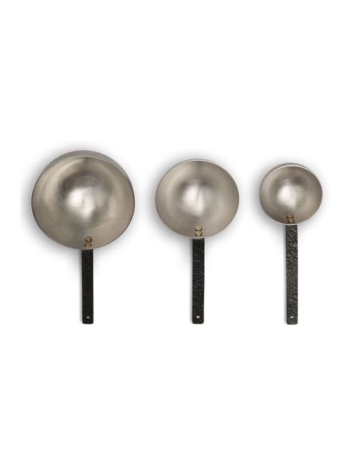 Obra Measuring Spoons, Set of 3 in Stainless Steel