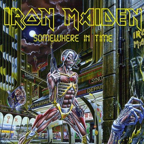 Iron Maiden Somewhere In Time cover