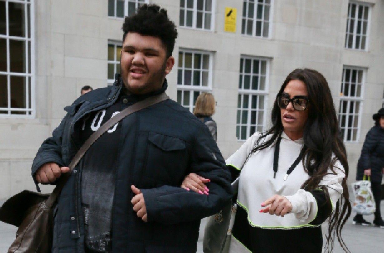 Harvey Price and Katie Price