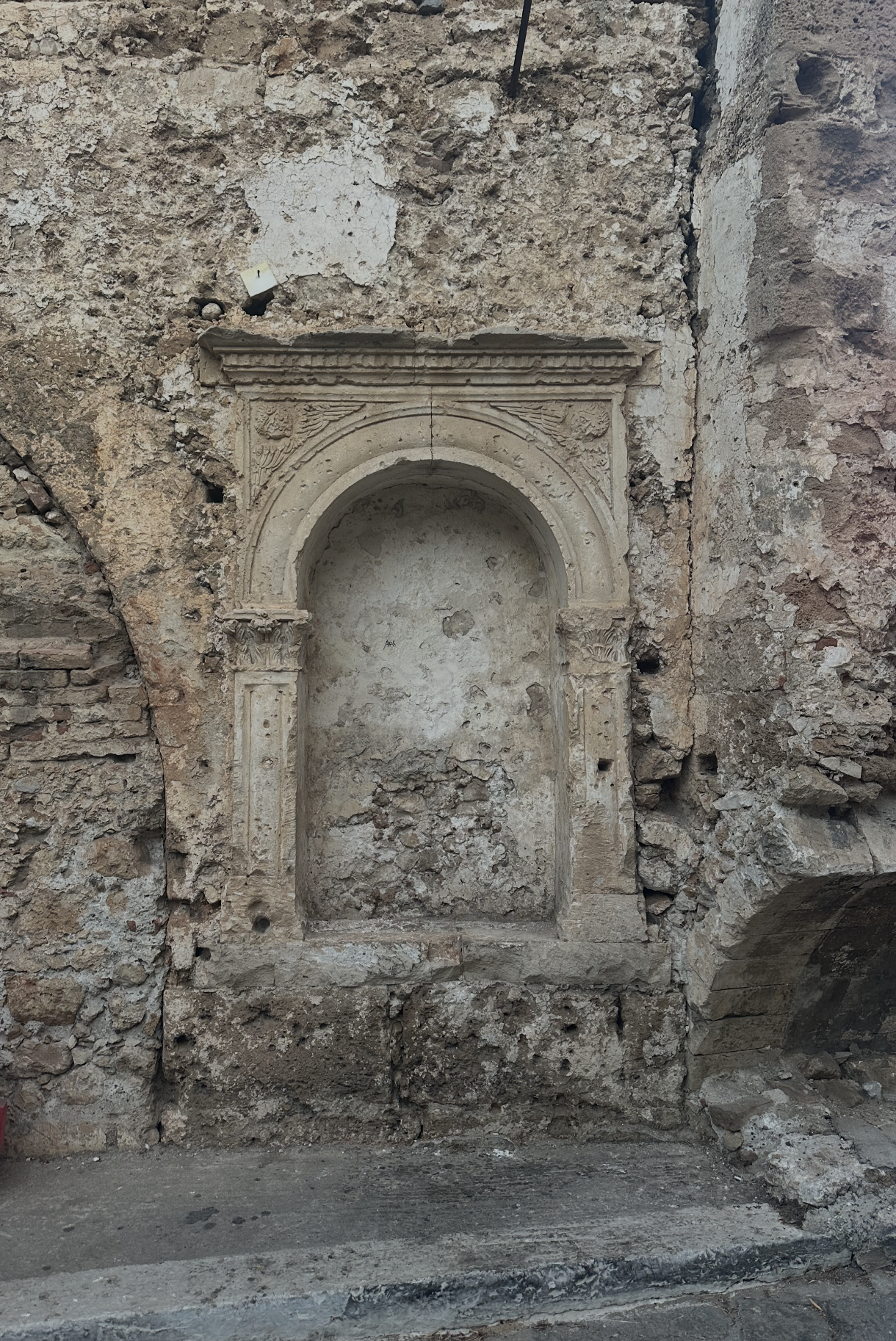 Chania, Old Town architectural feature in the wall