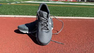 a photo of the Under Armour Charged Gemini running shoe upper