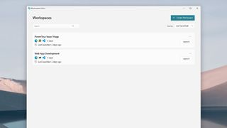 Workspaces PowerToy