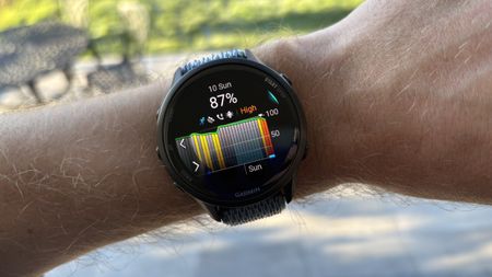 Garmin Forerunner 970 on man's wrist