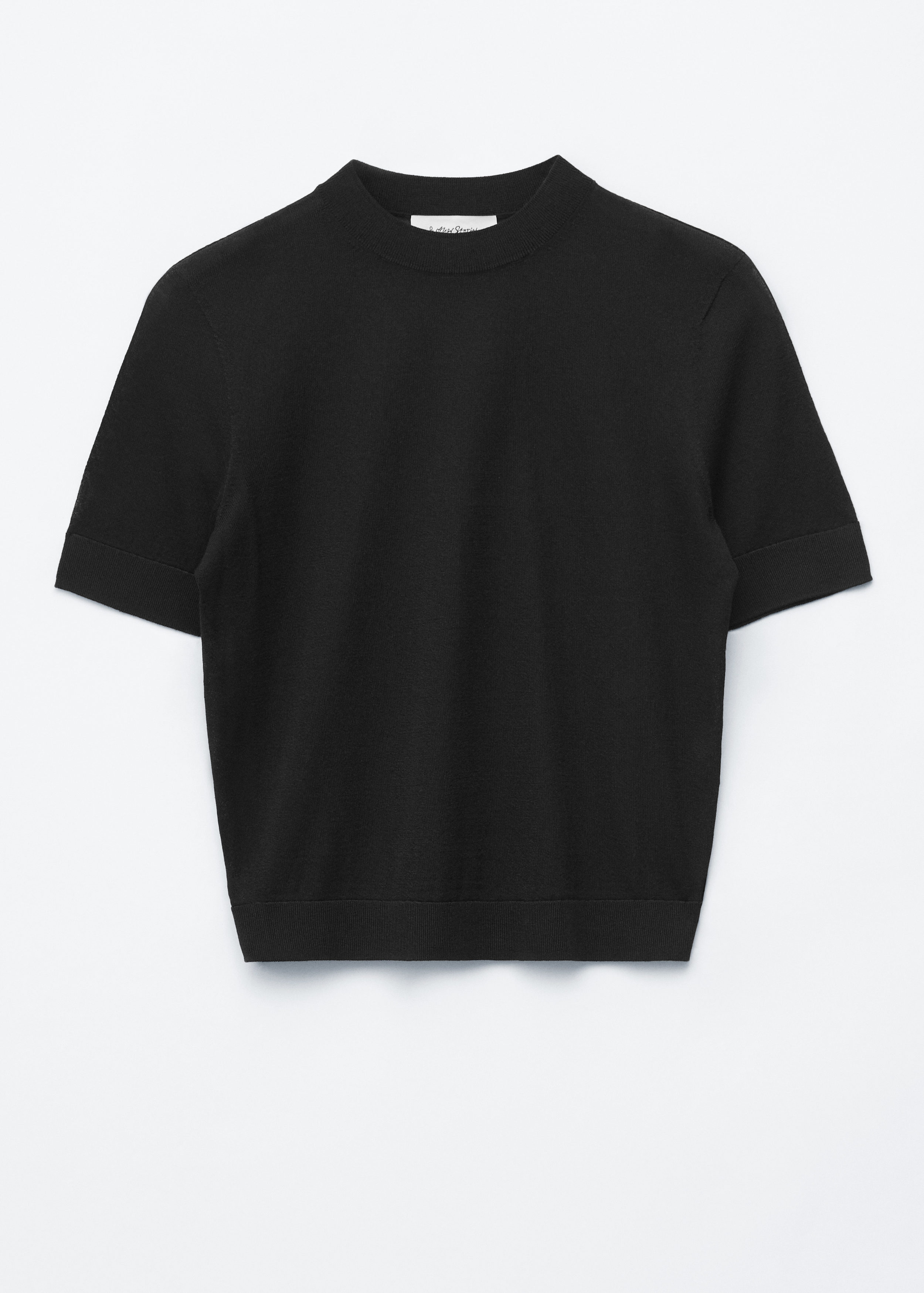 Fine-Knit T-Shirt