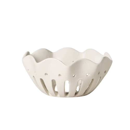 Shop all Hearth &amp;amp; Hand with Magnolia, Large Wavy Edge Berry Bowl Sour Cream - Hearth &amp;amp; Hand&amp;trade; With Magnolia